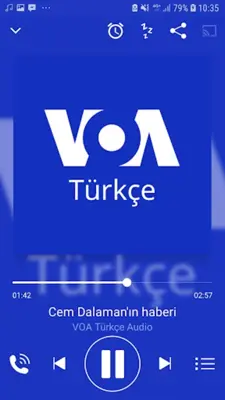 VOA Türkçe android App screenshot 1